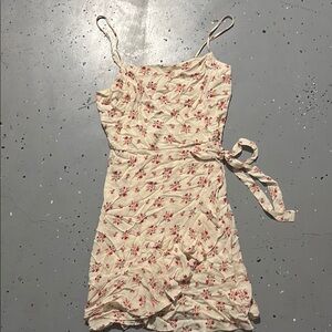 Floral Spaghetti Strap Dress altard state size medium country summer vibes